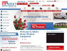 Tablet Screenshot of alicks.com